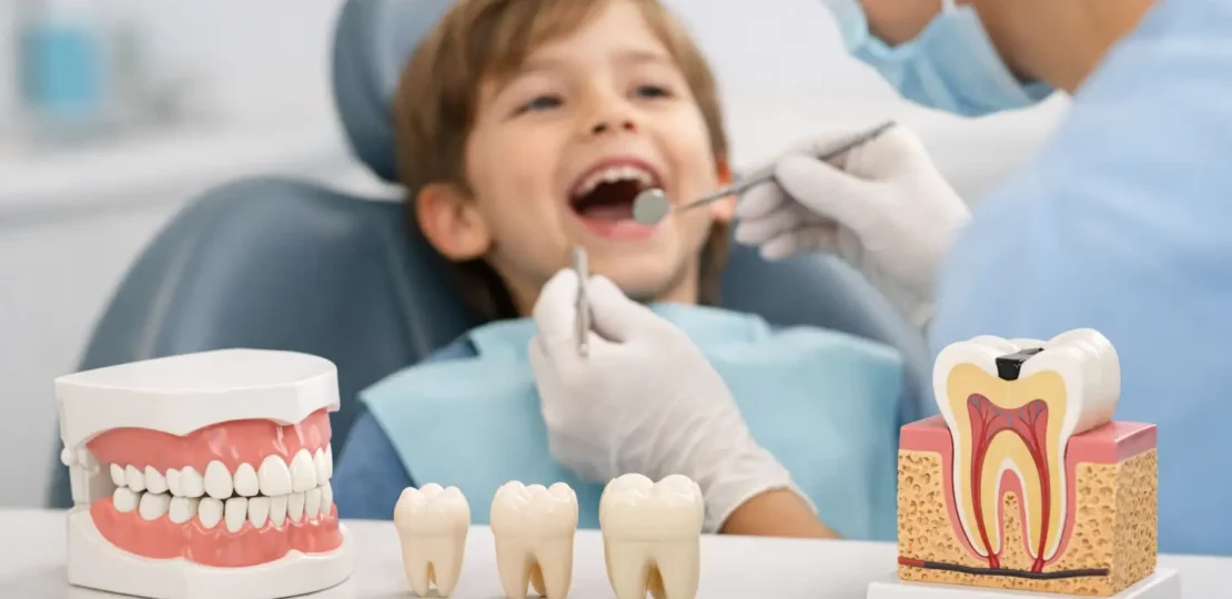 ¿Cuál es el orden de muelas en niños?