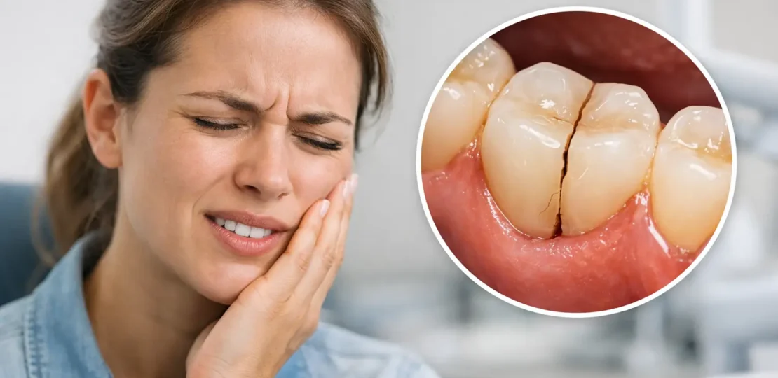 ¿Por qué duele morder un diente fisurado?