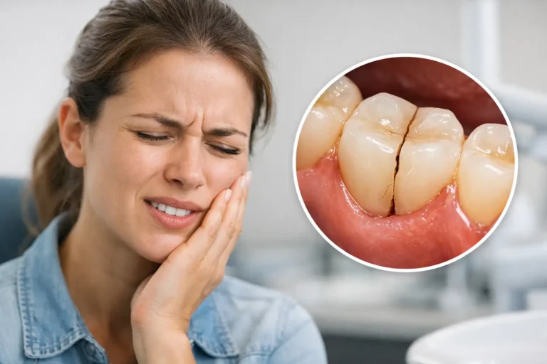 ¿Por qué duele morder un diente fisurado?