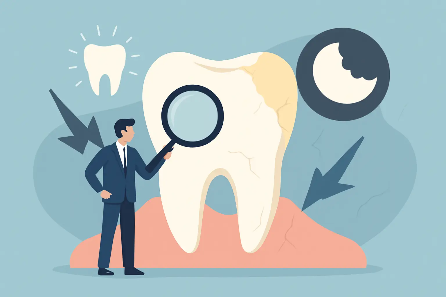 ¿Por qué se desgastan los dientes?