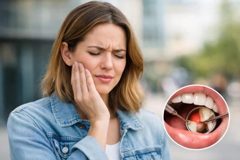 ¿Qué hacer si le duele un diente al salir?