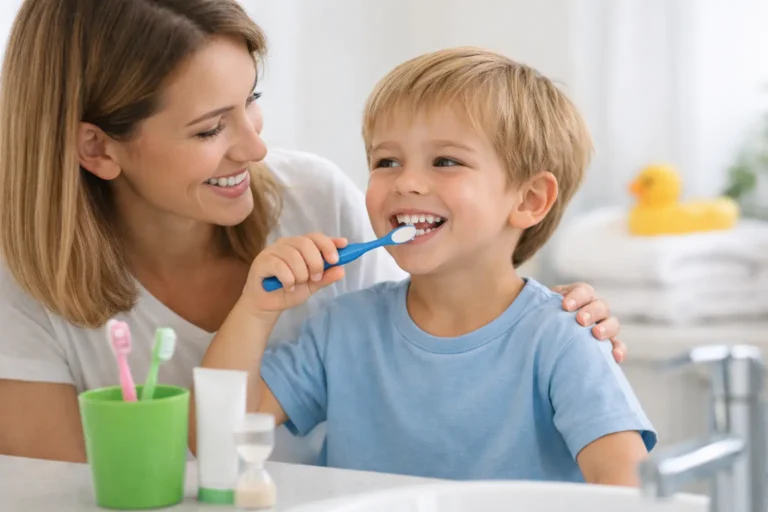Guía de higiene bucal infantil en casa