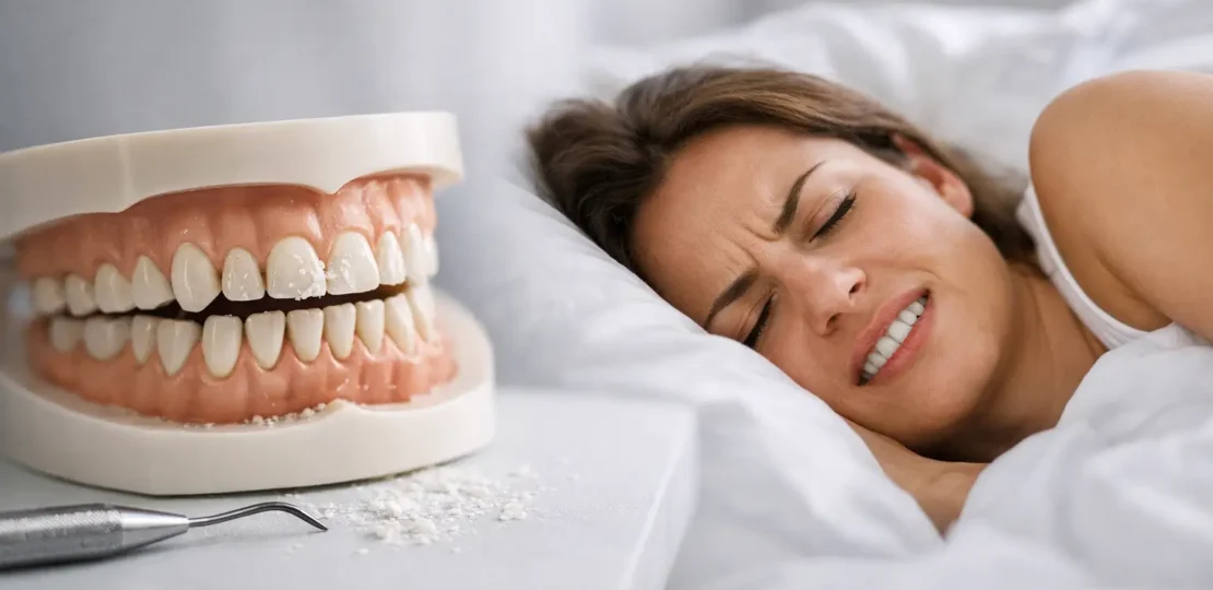 ¿Por qué se desgastan los dientes al dormir?