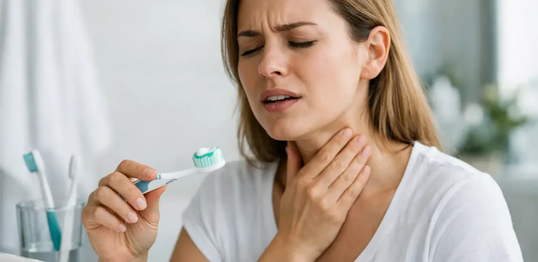 ¿Qué pasa si tragas pasta dental?