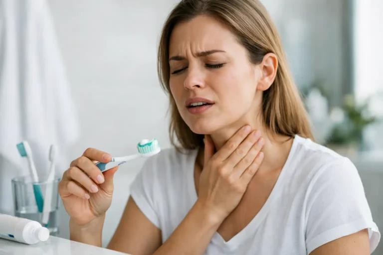 ¿Qué pasa si tragas pasta dental?