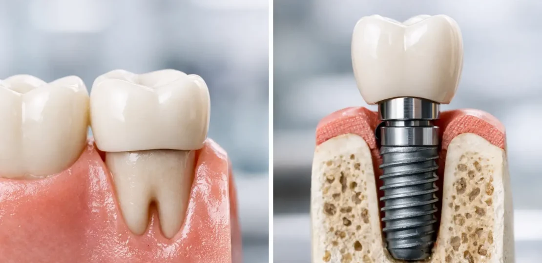 ¿Corona dental vs implante: cuál conviene?