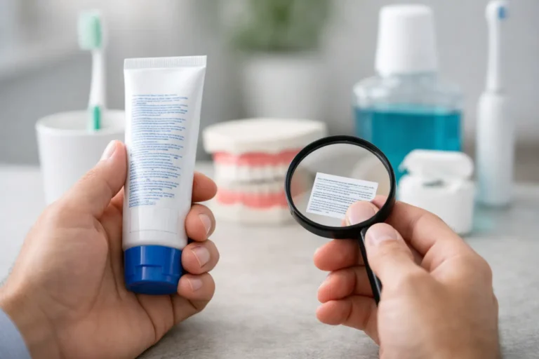 Guía para leer etiquetas dentales fácil