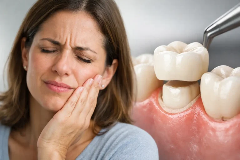 ¿Por qué duele una corona dental?