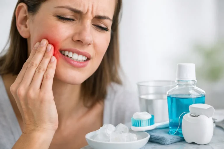 Cómo aliviar encías inflamadas rápido