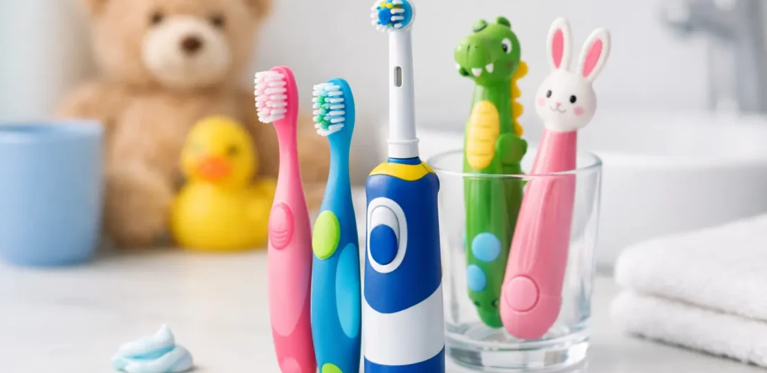 ¿Cuáles son los mejores cepillos dentales para niños?