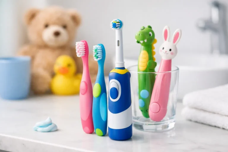 ¿Cuáles son los mejores cepillos dentales para niños?