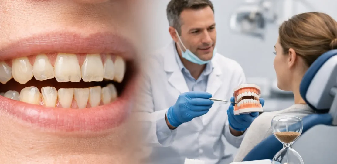 ¿Dientes desgastados? Causas y qué hacer
