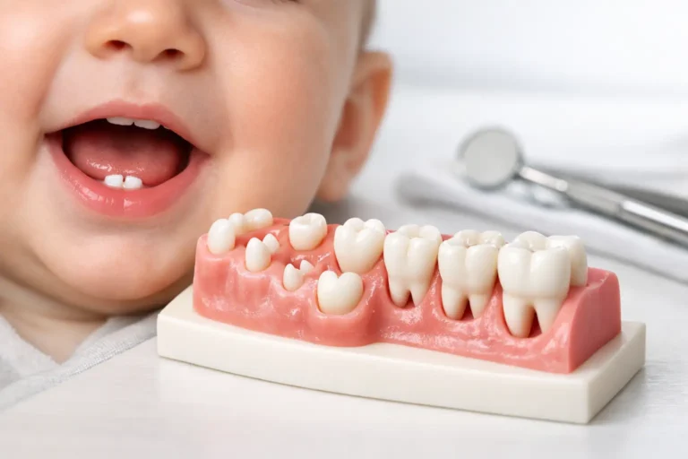 Guía completa de erupción dental