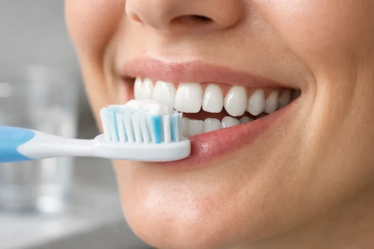 ¿Cómo cepillar dientes con coronas sin dañarlas?