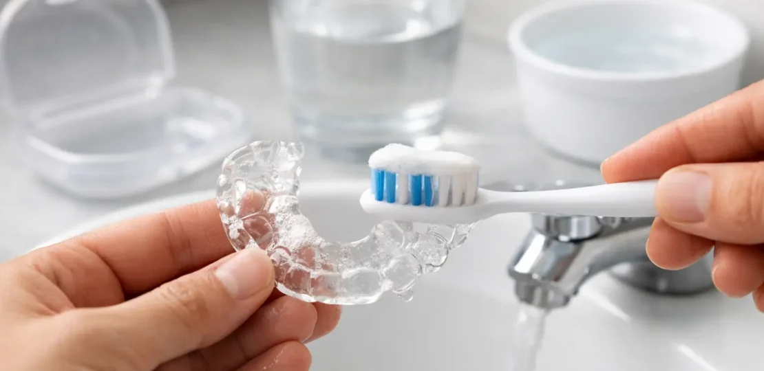 Cómo limpiar un retenedor dental sin dañarlo