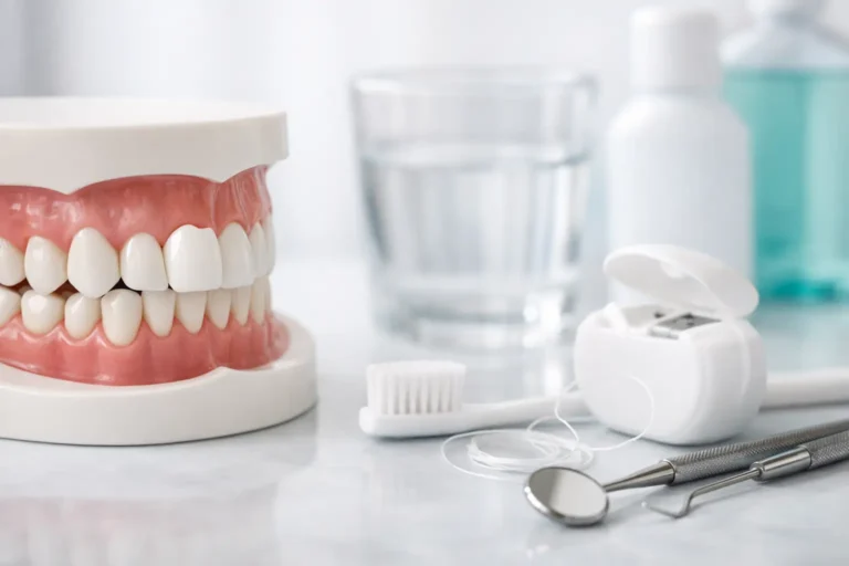 Guía de cuidado tras una corona dental