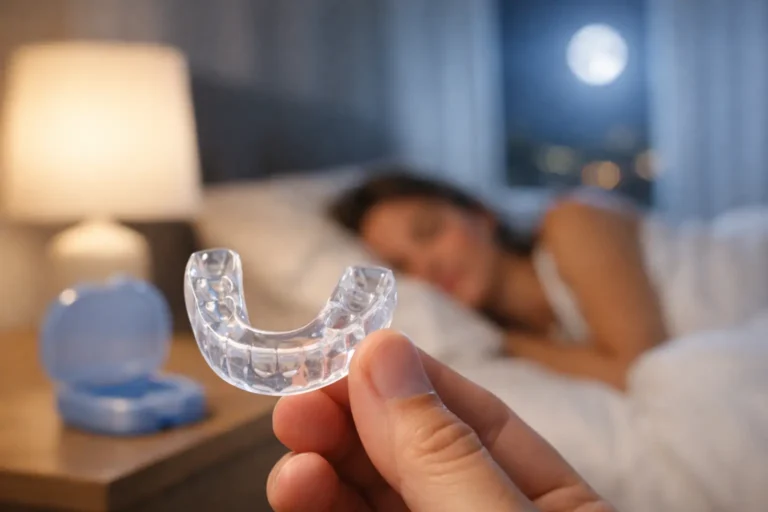Cómo usar protector dental nocturno sin errores