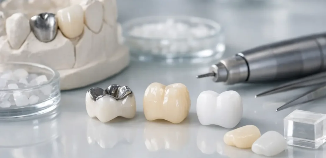 ¿Qué innovaciones en materiales para coronas existen?