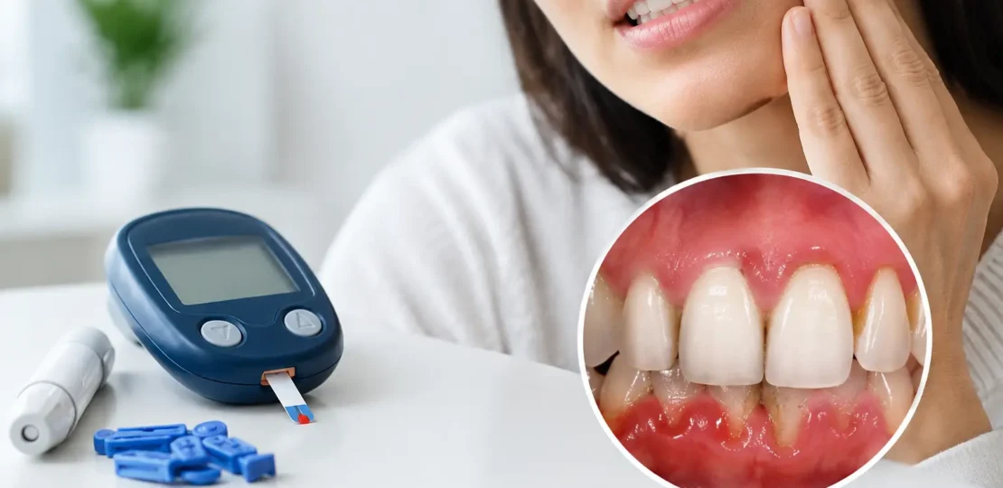 ¿Puede la diabetes causar periodontitis dental?